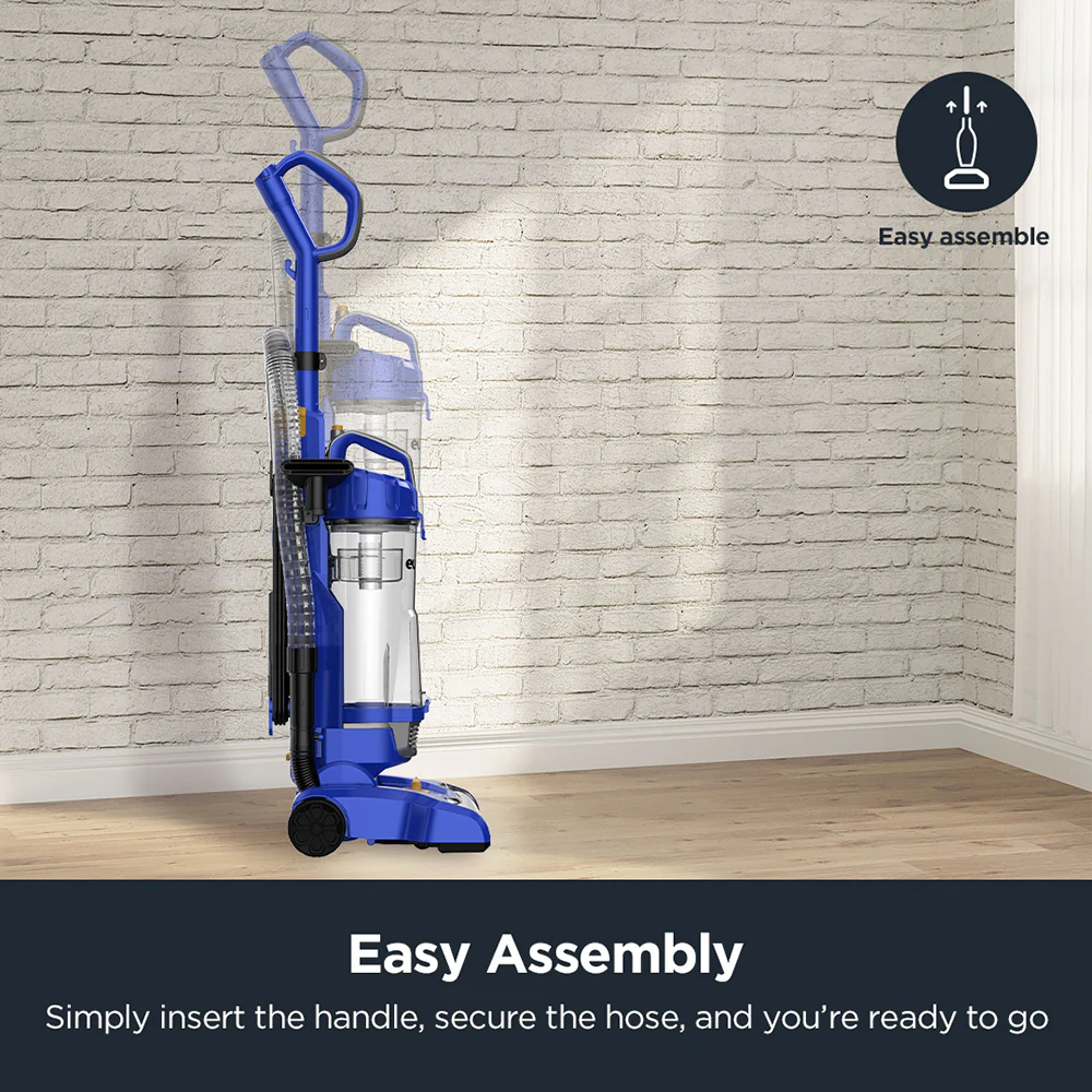 Eureka NEU182A PowerSpeed Bagless Upright Vacuum Cleaner, Lite, Blue - Image 5