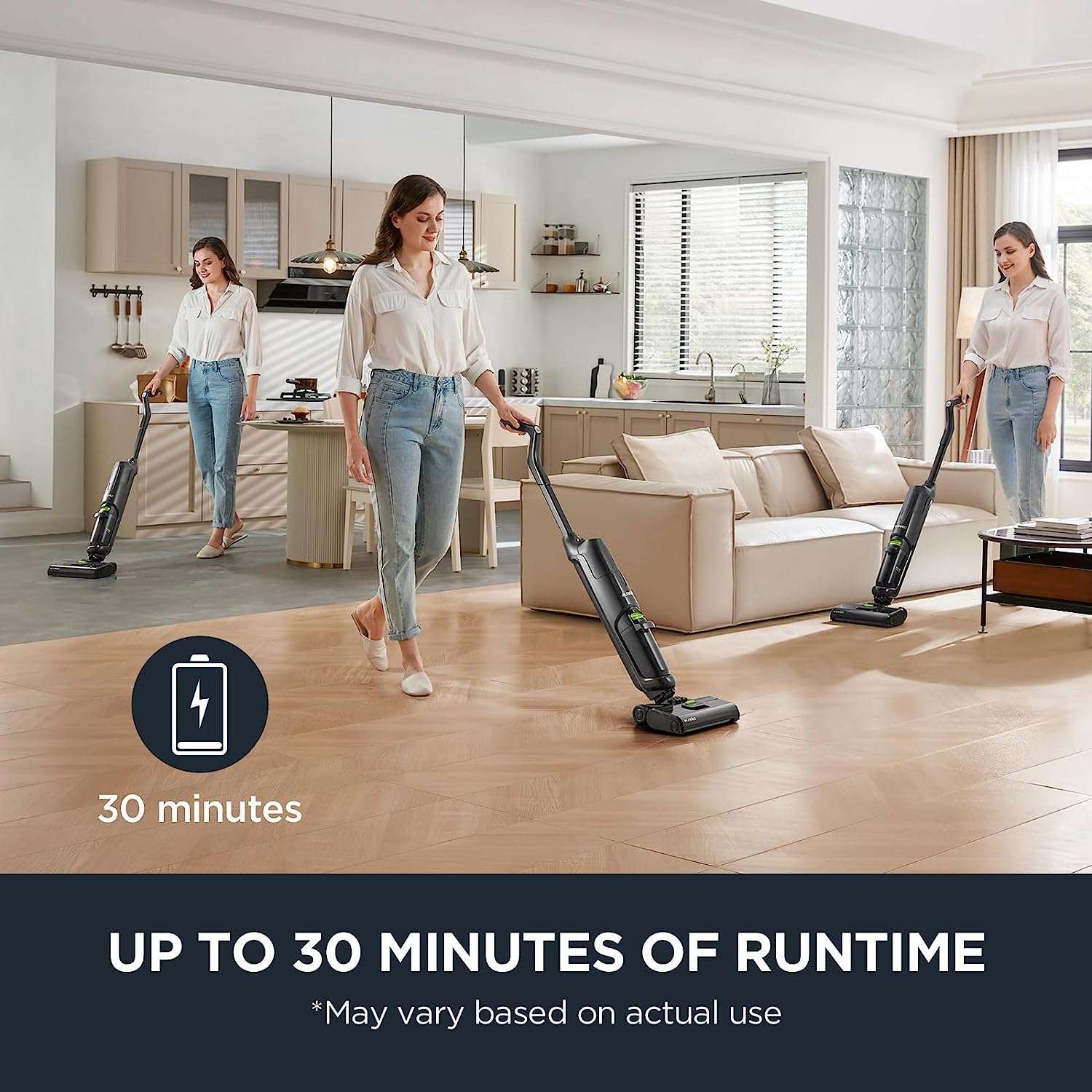 Eureka NEW400 Wet-Dry, Wet Dry Vacuum Cleaner Cordless - Image 5