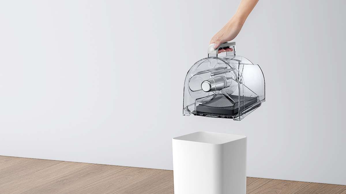 Bagless Canister NEN180 – Compact Canister with Sealed Filtration - Image 7