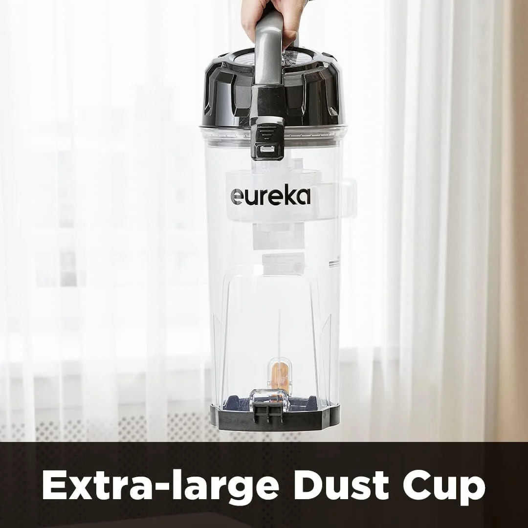 EUREKA PowerSpeed Lightweight Powerful Upright Vacuum Cleaner for Carpet and Hard Floor NEU181D, Pet Turbo, Black,Yellow - Image 5