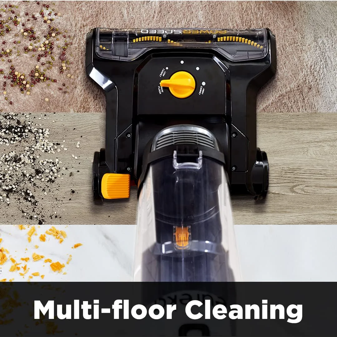 EUREKA PowerSpeed Lightweight Powerful Upright Vacuum Cleaner for Carpet and Hard Floor NEU181D, Pet Turbo, Black,Yellow - Image 6