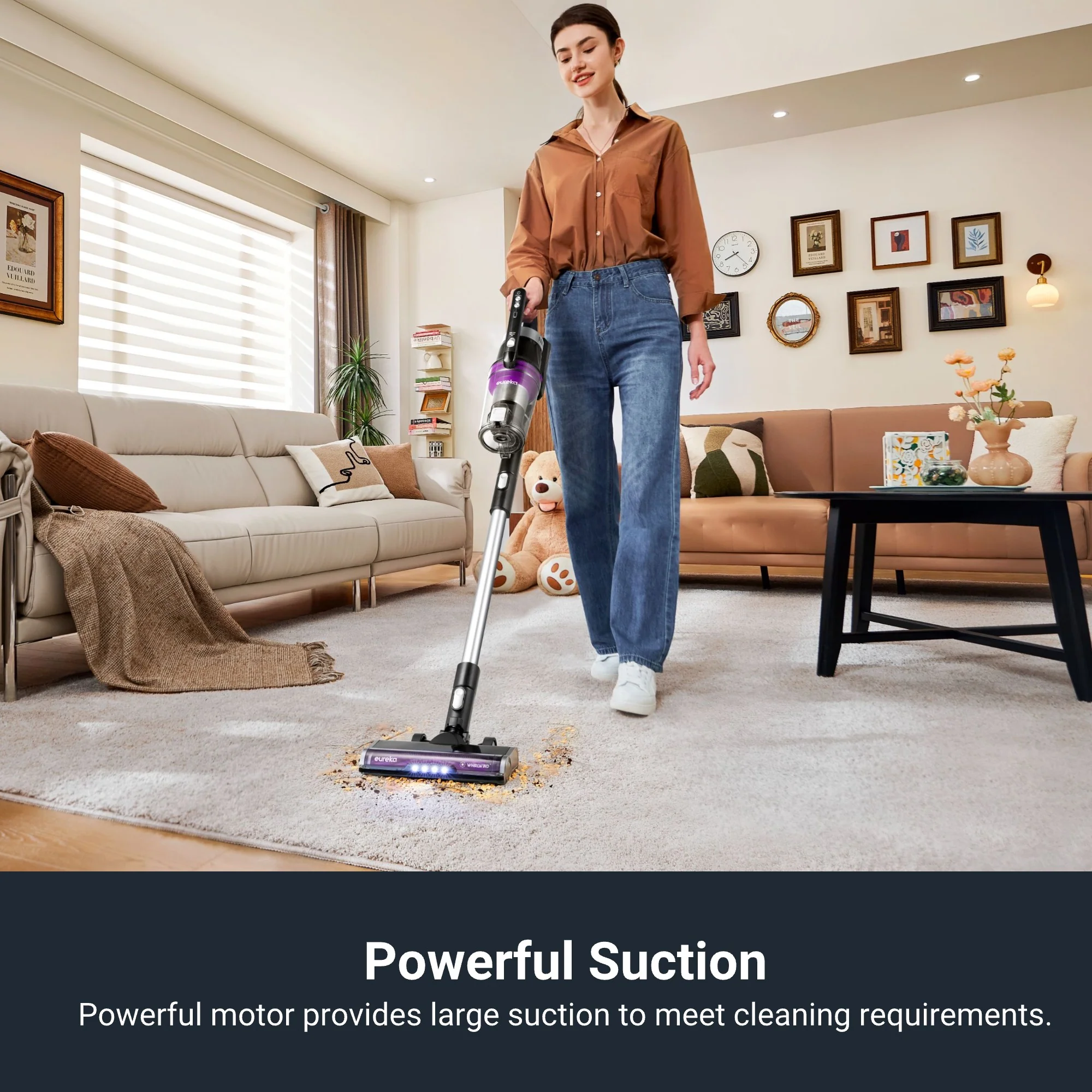 Eureka Stylus Elite NEC490 Cordless Stick Vacuum With Self-Emptying Station - Image 12