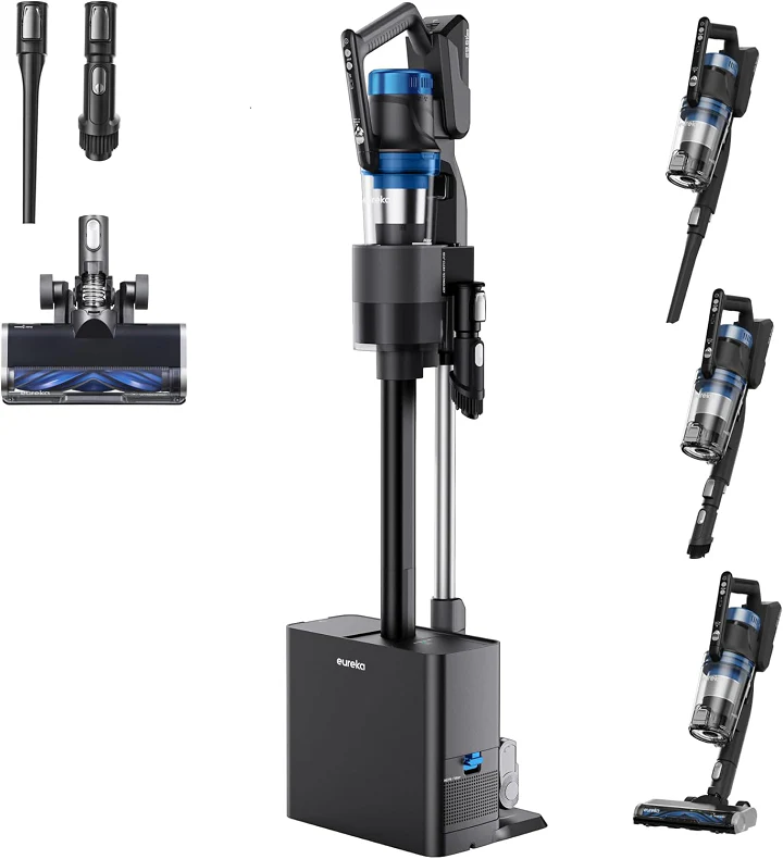 Eureka Stylus Elite NEC490 Cordless Stick Vacuum With Self-Emptying Station - Image 17