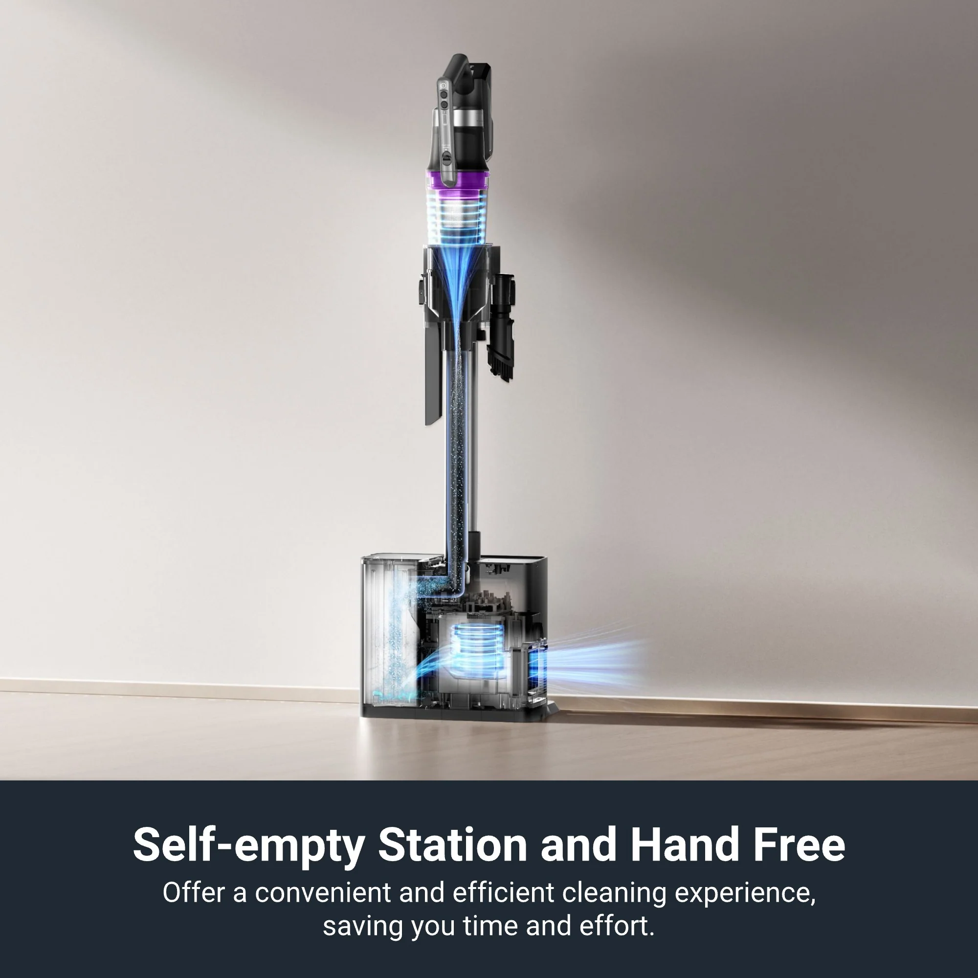 Eureka Stylus Elite NEC490 Cordless Stick Vacuum With Self-Emptying Station - Image 5